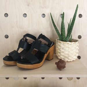 Black Platform Heels